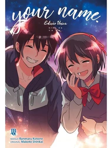Your Name Edição Única, de Makoto Shinkai. Editorial Editora JBC, Capa mole em português, 2021