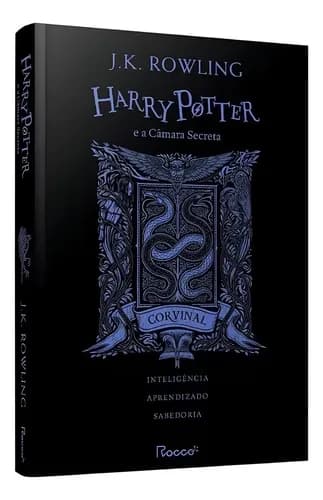 Harry Potter E A Camara Secreta - Casas Hogwarts: Corvinal, De J.k.rowling. Editora Rocco, Capa Dura, Edição 1 Em Português, 2023