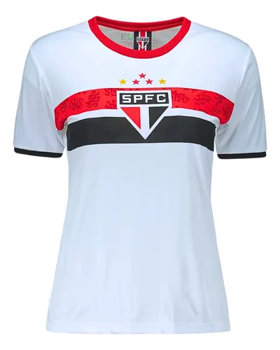 Camisa São Paulo Feminina Camiseta Original Blusa Time