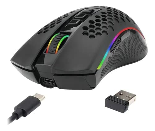 Mouse Gamer Sem Fio Storm Pro Redragon Rgb Chroma Mark Ll