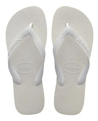 Chinelo Casual Masculino E Feminino Top Cor Branca Havaianas