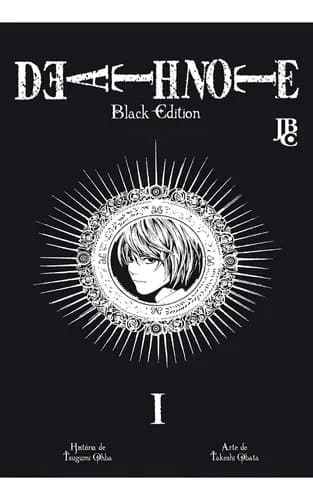 Death Note Black Edition Vol 1 de Ohba Tsugumi Editora Jbc Capa Mole em Português 2022