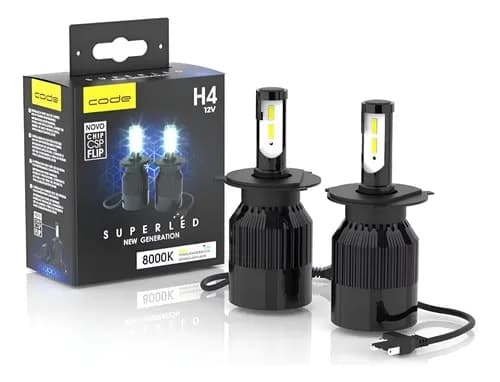Kit Super Led Techone 8000k 12v 24v H1 H3 H4 H7 H8 H11 Hb4