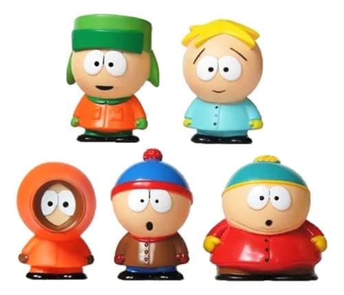 5 Bonecos South Park Eric Kenny Kyle Stan Action Figure