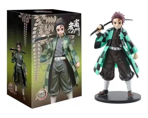 Boneco Action Figure Presente Tanjiro Kamado Demon Slayer
