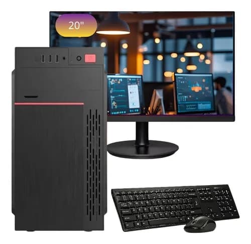 Pc Computador Rápido Intel I5 2a 8gb Ssd120 Monitor 8 Gb