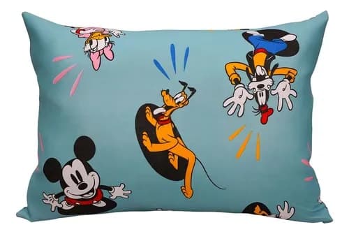 Fronha Infantil Avuls Disney Mickey Feliz Malha 100% Algodão