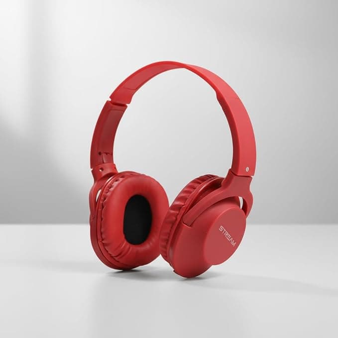 HEADSET ESTÉREO C/MICROFONE - CABO P2 3.5MM 1,25M - POWER BASS - VERMELHO - HPWRD - ELG PEDESTAIS,AJUSTÁVEL